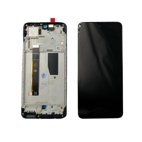 LCD Pantalla Motorola G84 - Negra con Marco