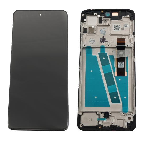 LCD Pantalla Motorola Moto G72 Completa - Negra con Marco