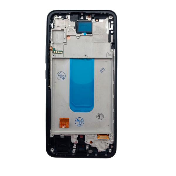 LCD Pantalla Samsung A34 5G Big - Negra con Marco