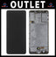 LCD Pantalla Samsung Galaxy A31 Completa Outlet - Negra con Marco