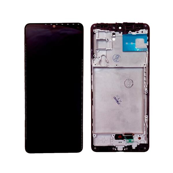 LCD Pantalla Samsung Galaxy A42 5G Grande Completa - Negra con Marco