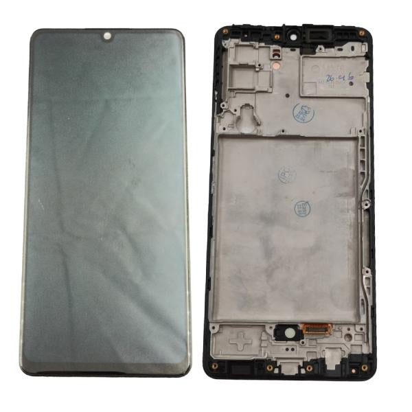 LCD Pantalla Samsung Galaxy A42 Pequeña Completa - Negra con Marco