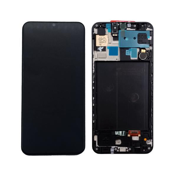 LCD Pantalla Samsung Galaxy A50 A505 Completa Flycdi - Negra con Marco