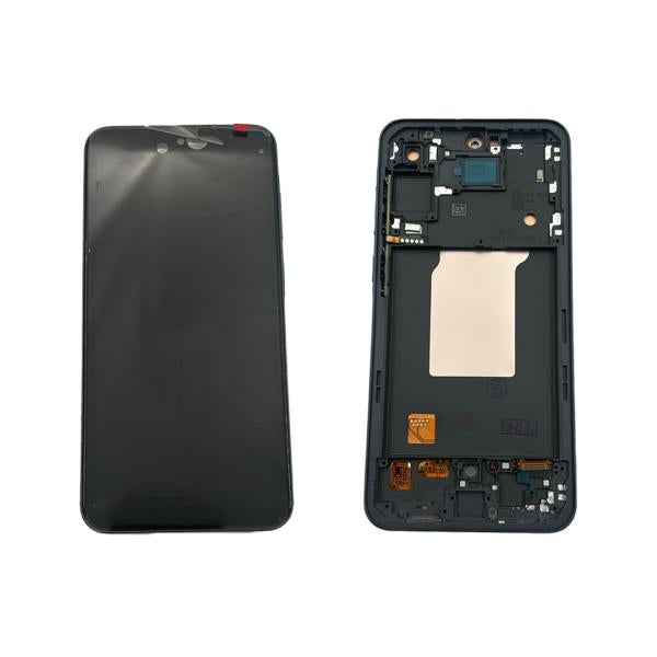 LCD Pantalla Samsung Galaxy A55 - Azul con Marco