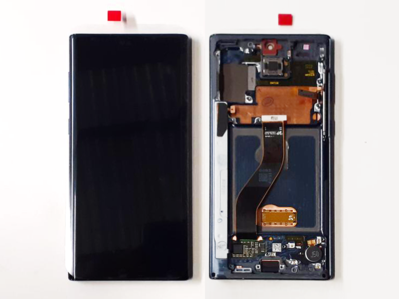 LCD Pantalla Samsung Galaxy Note 10 Completa - Negra con Marco