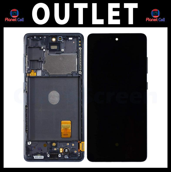 LCD Pantalla Samsung Galaxy S20 Fe Completa Outlet - Negra con Marco