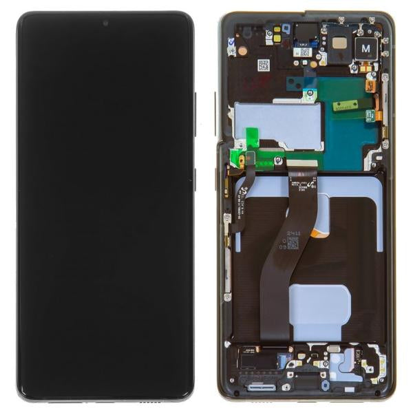 LCD Pantalla Samsung Galaxy S21 Ultra 5G Completa - Negra con Marco