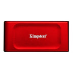 HD Solido Externo 2TB Kingston XS1000R USB 3.2 Gen 2 Tipo C 1050 Mb/s 1000 Mb/s Sxs1000r/2000g - Rojo
