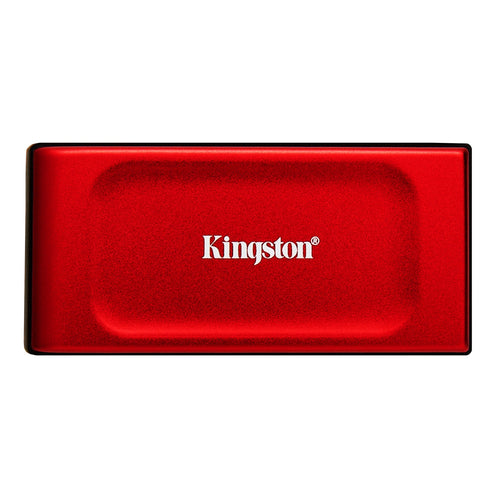HD Solido Externo 2TB Kingston XS1000R USB 3.2 Gen 2 Tipo C 1050 Mb/s 1000 Mb/s Sxs1000r/2000g - Rojo