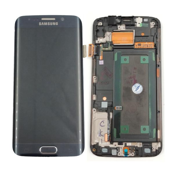 LCD Pantalla Samsung Galaxy S6 Edge G925 Completa - Azul con Marco