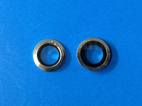 Lente Camara Iphone 11 - Plateado con Marco
