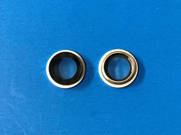 Lente Camara Iphone 11 - Plateado con Marco
