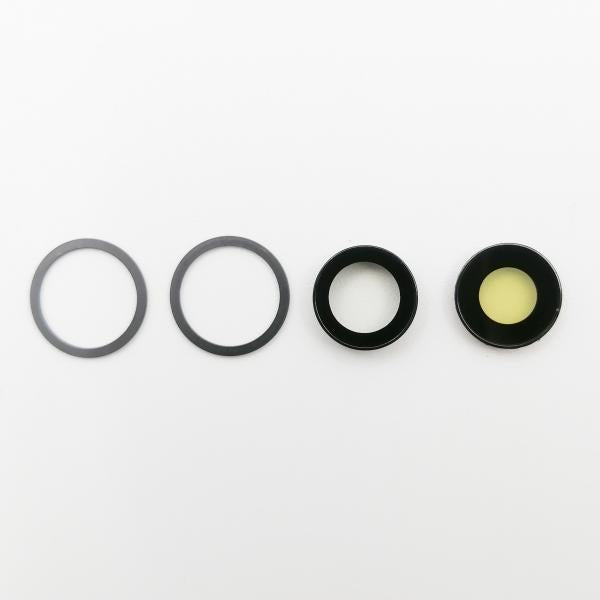 Lente Camara Iphone 12 - Negro con Marco