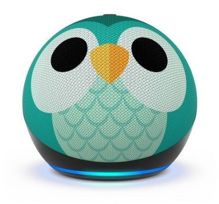 PARLANTE INTELIGENTE ECHO DOT KIDS 5TH GENERACION AMAZON BUHO