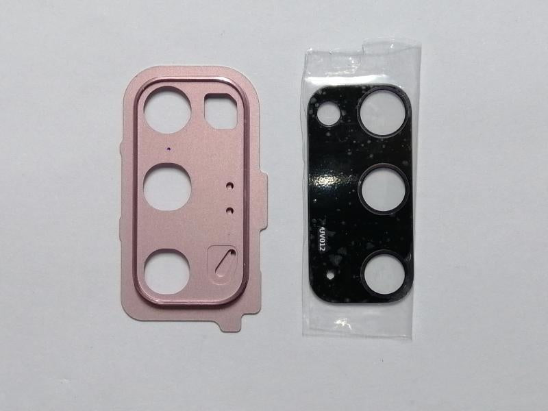 Lente Camara Samsung Galaxy S20 G981B - Rosado con Marco
