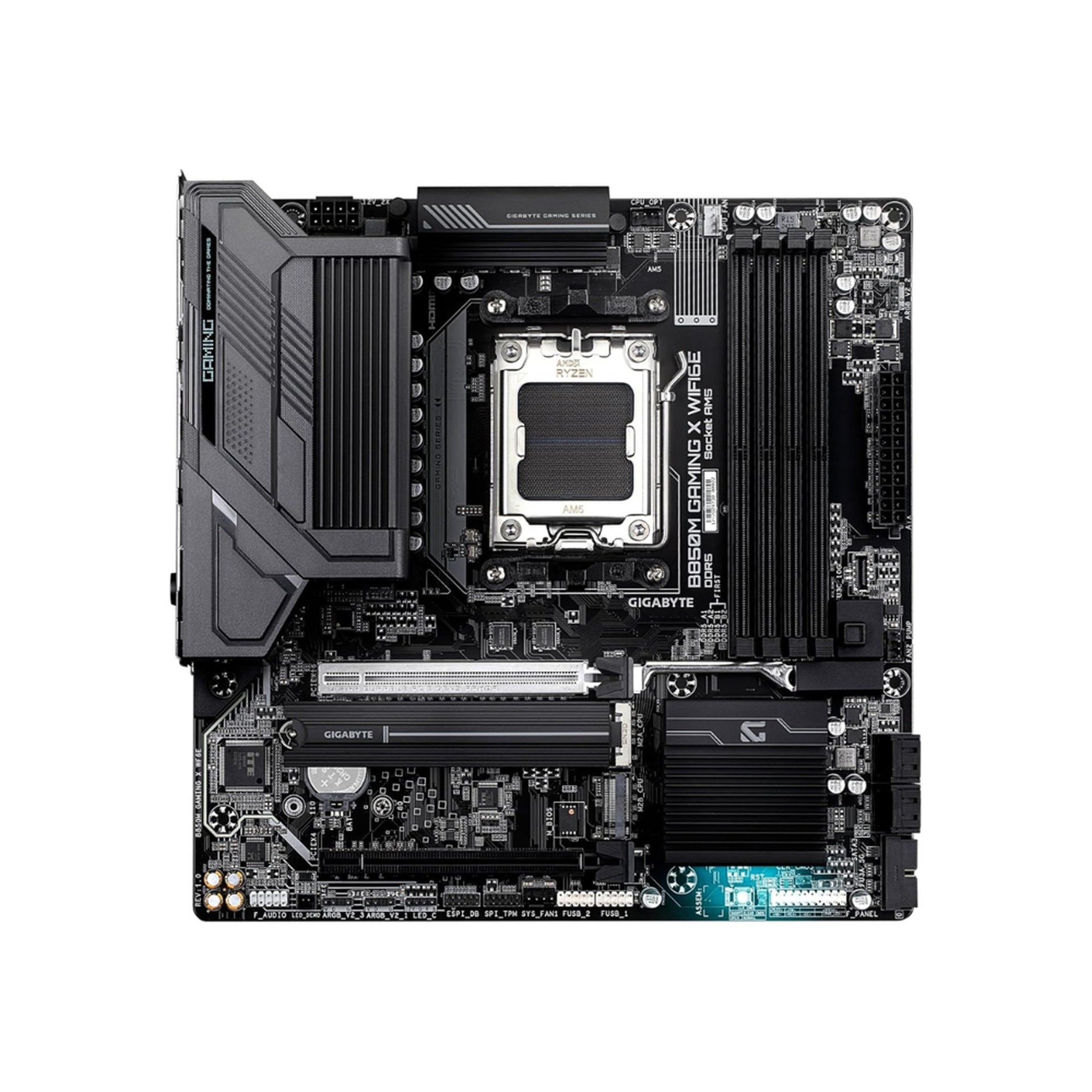 Tarjeta Madre Gigabyte B850M D3HP AM5 MICRO-ATX DDR5 - Negro / Blanco Imagen principal del producto