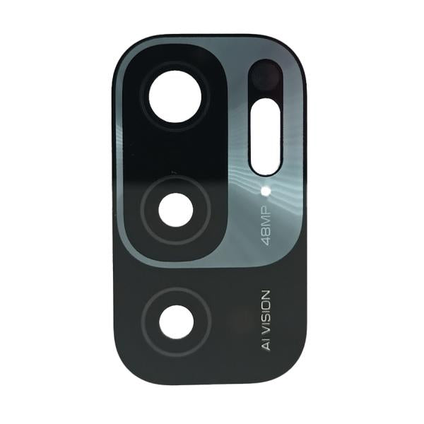Lente Camara Xiaomi Redmi Note 10 5G Redmi Note 10T Poco M3 PRO - Negro Sin Marco