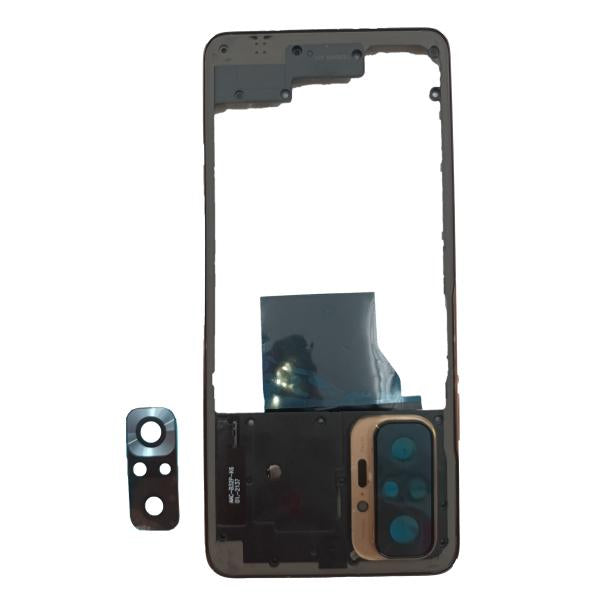 Lente Camara Xiaomi Redmi Note 10 PRO 4G - Dorado con Marco