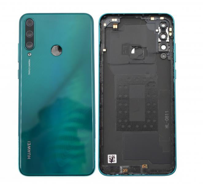 Repuesto tapa para Huawei Y6P verde sin marco Imagen secundaria del producto