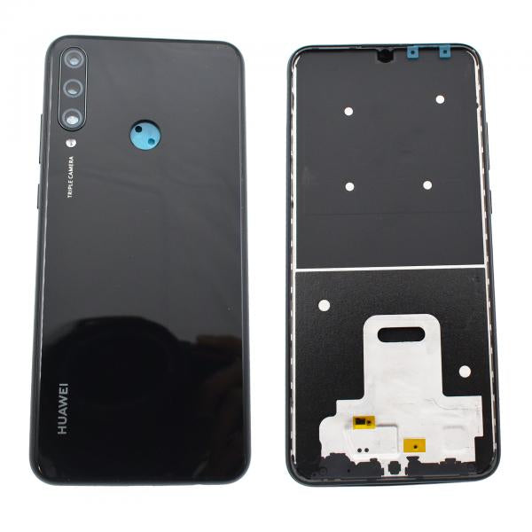 Tapa Huawei Y6P - Negro con Marco