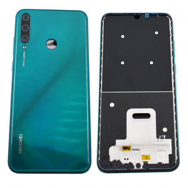 Tapa Huawei Y6P - Verde con Marco
