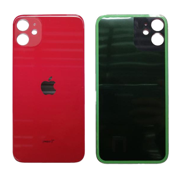 Tapa Iphone 11 6.1" - Roja Sin Marco