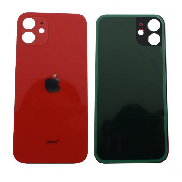 Tapa Iphone 12 - Roja Sin Marco