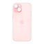 Tapa Iphone 15 - Rosada Sin Marco
