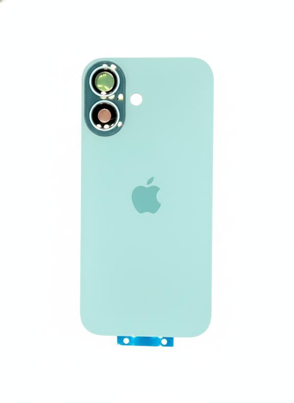 Tapa Iphone 16 - Verde Sin Marco
