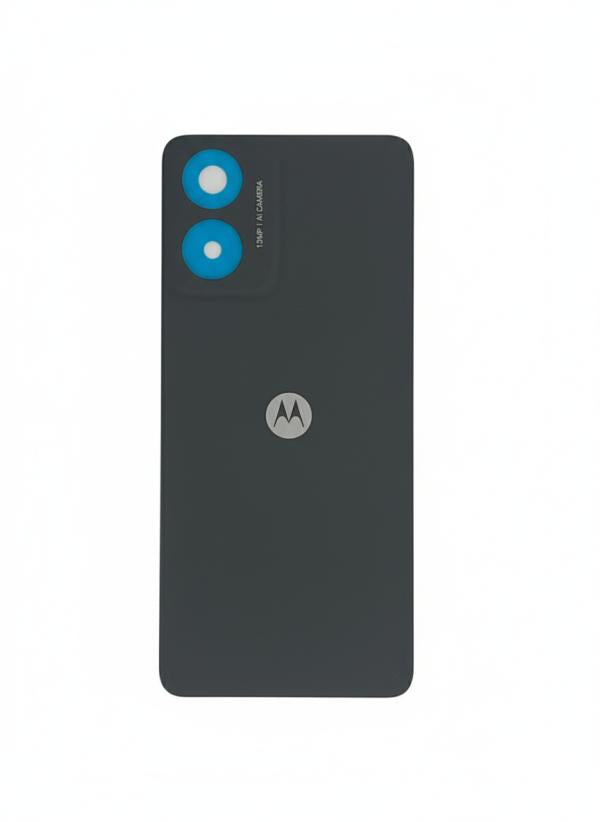 Tapa Motorola Moto E14 - Negra Sin Marco