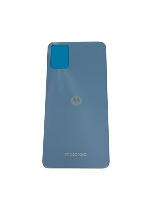Tapa Motorola Moto E22 - Celeste Sin Marco