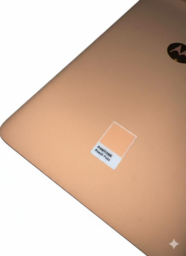 Tapa Motorola Moto Edge 50 - Naranja Sin Marco