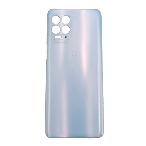 Tapa Motorola Moto G100 - (celeste) Blanca Sin Marco
