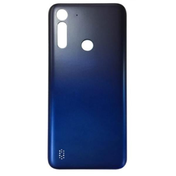 Tapa Motorola Moto G8 Power Lite - Azul Oscuro Sin Marco