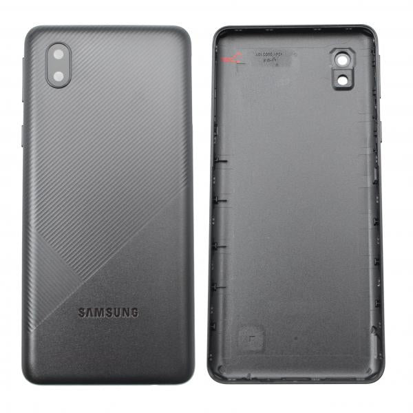 Tapa Samsung Galaxy A01 Core - Negra Sin Marco