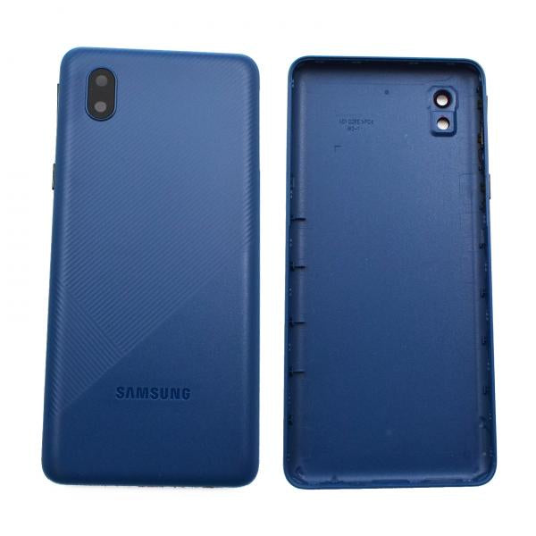 Tapa Samsung Galaxy A01 Core - Azul Sin Marco