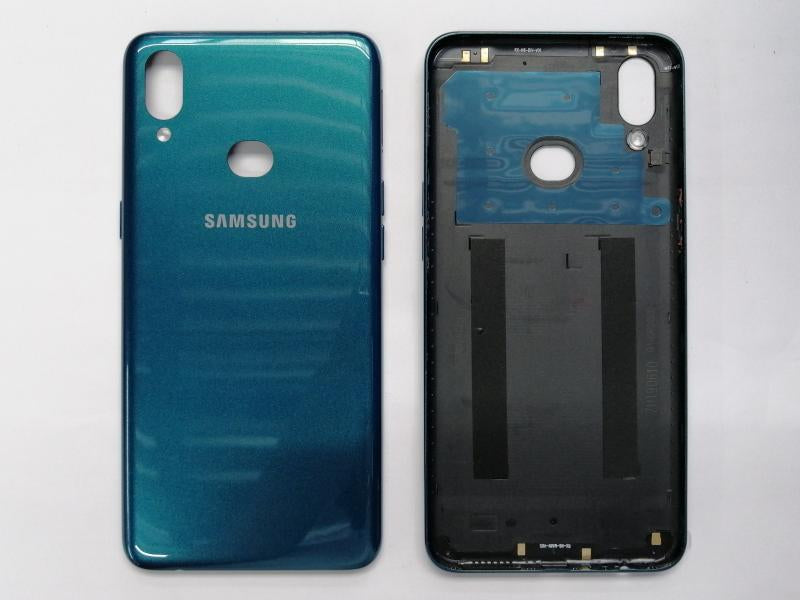 Tapa Samsung Galaxy A10S - Verde Sin Marco