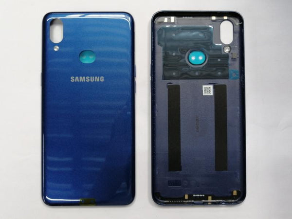 Tapa Samsung Galaxy A10S - Azul con Marco
