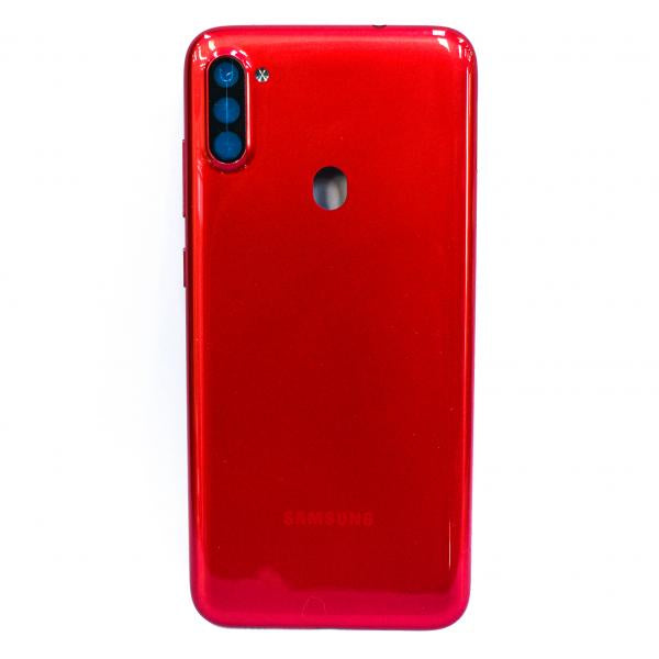 Tapa Samsung Galaxy A11 - Roja Sin Marco
