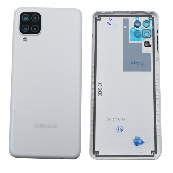 Tapa Samsung Galaxy A12 - Blanca Sin Marco