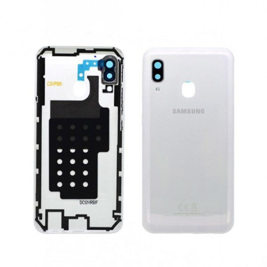 Tapa Samsung Galaxy A20E - Blanca Sin Marco