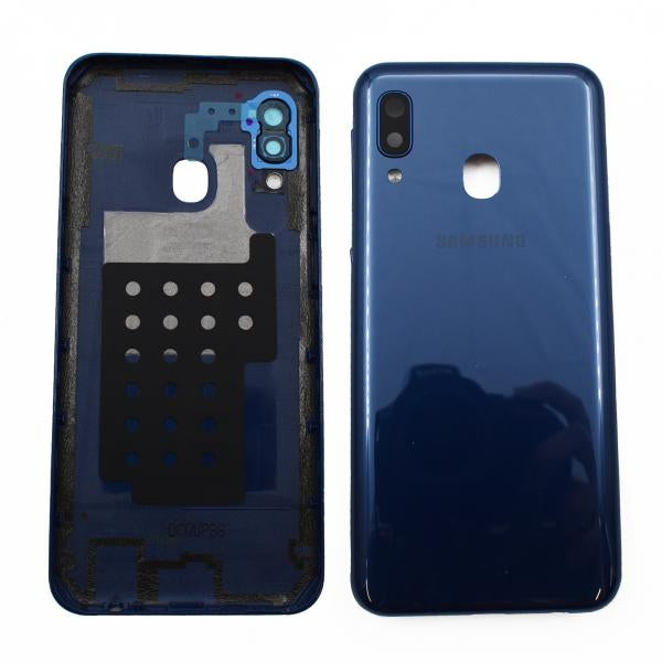 Tapa Samsung Galaxy A20E - Azul Sin Marco