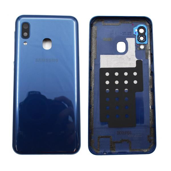 Tapa Samsung Galaxy A20E - Azul con Marco