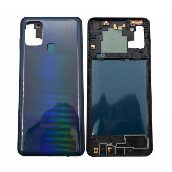 Tapa Samsung Galaxy A21S - Negra con Marco