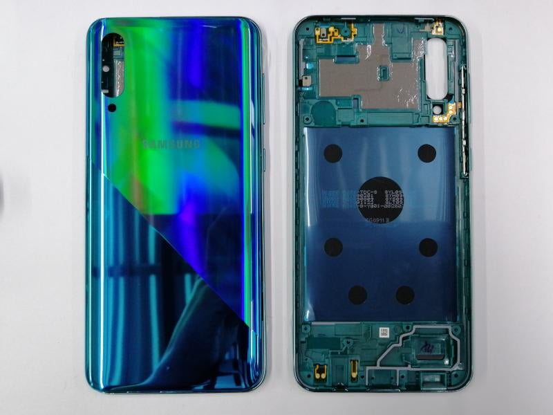 Tapa Samsung Galaxy A30S - Verde con Marco