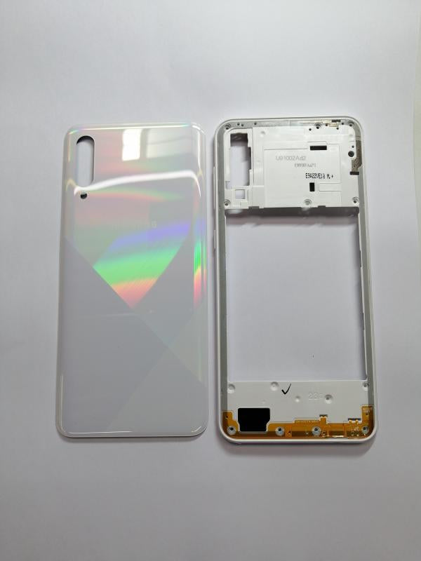 Tapa Samsung Galaxy A30S - Blanca con Marco