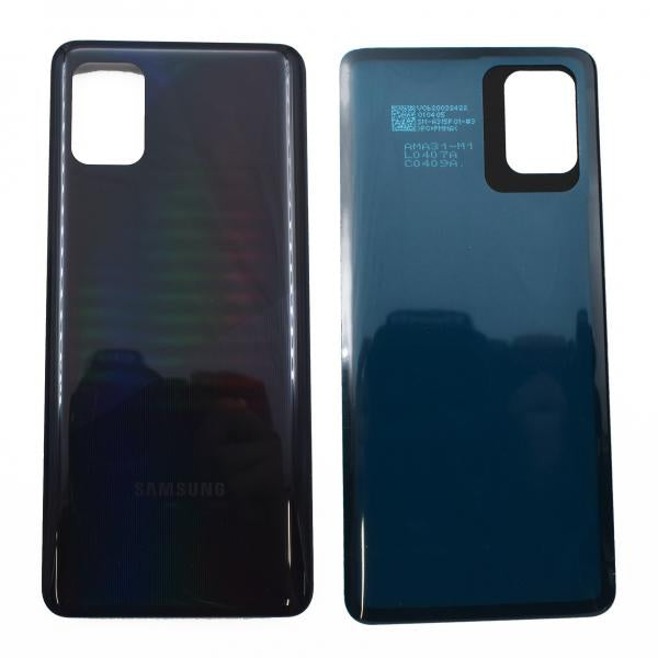 Tapa Samsung Galaxy A31 - Negra Sin Marco