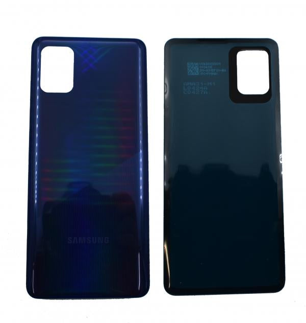 Tapa Samsung Galaxy A31 - Azul Sin Marco