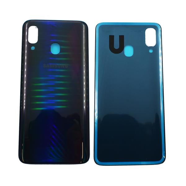 Tapa Samsung Galaxy A40 - Negra Sin Marco