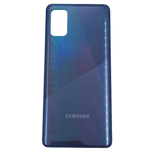 Tapa Samsung Galaxy A41 - Azul Sin Marco
